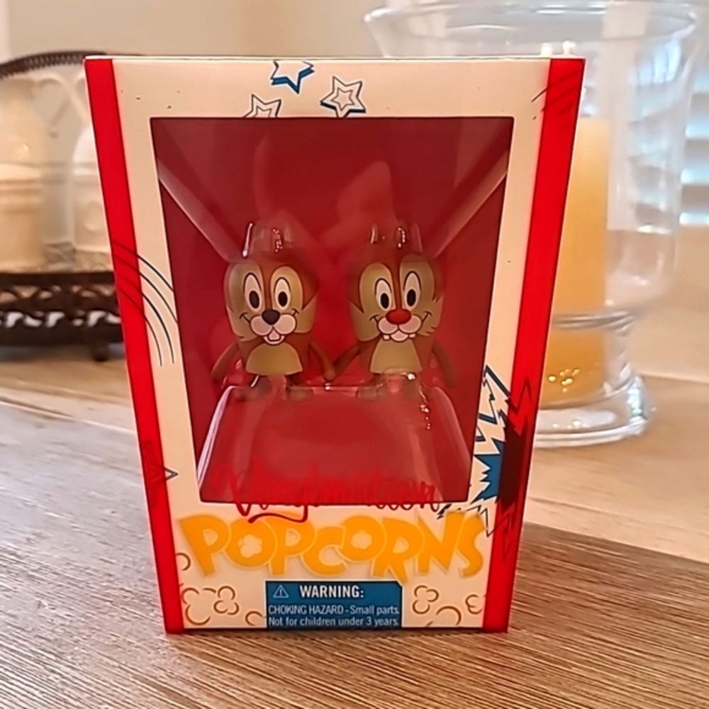 NEW IN BOX Disney Vinylmation Popcorns Figurines Chip and Dale